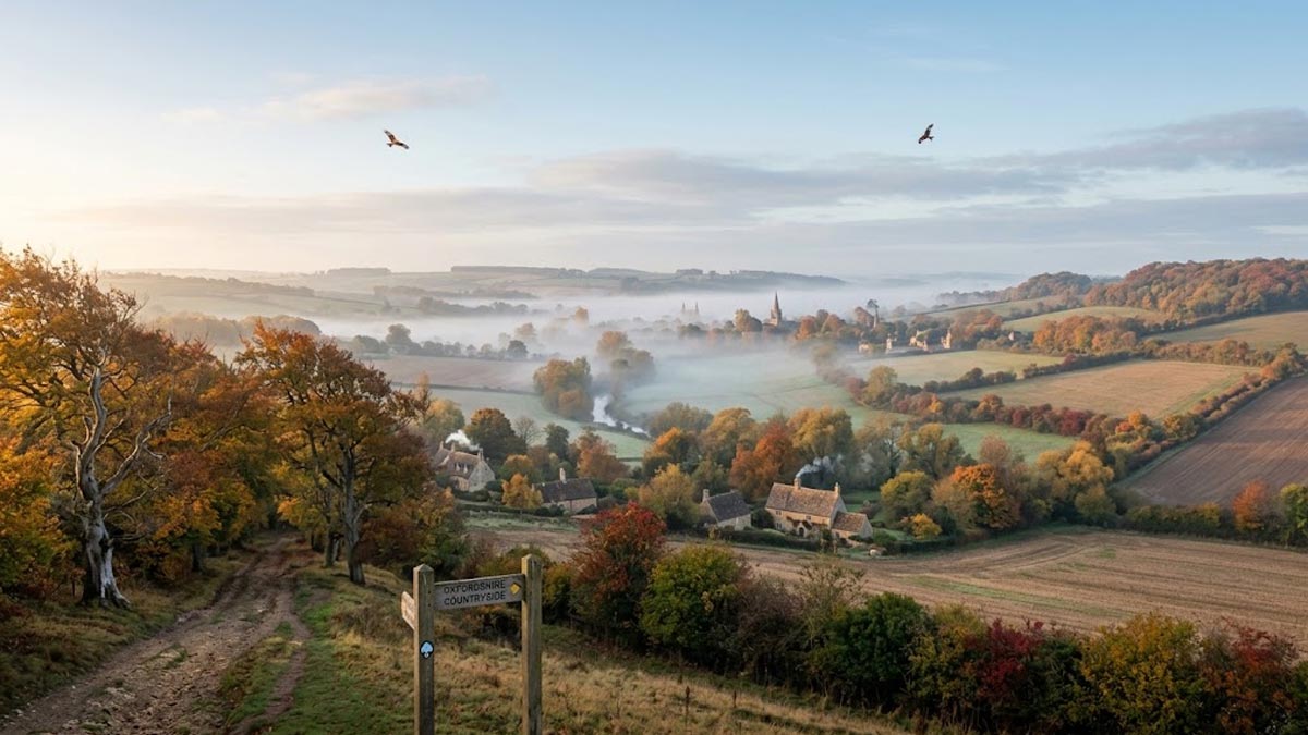 What You Can See Across the Oxfordshire Countryside in Autumn